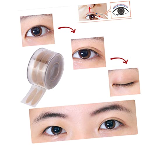 Homoyoyo 1200 Stück Augenlid Tape Unsichtbar Doppelte Augenlid Aufkleber Mesh Muster Mesh Muster S für Natürlichen Look und Augen Make Up Effekte von Homoyoyo
