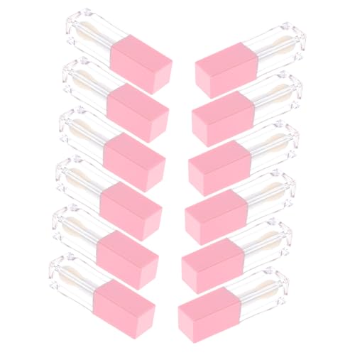 Homoyoyo 12Stücke Lippenbalsam Röhrchen aus Kunststoff Leere Lipgloss Behälter für und Mädchen Nachfüllbar und Praktisch für Kosmetiktaschen Homoyoyo 12Stücke Lippenbalsam Röhrchen aus Kunststoff Leere Lipgloss Behälter für und Mädchen Nachfüllbar und Praktisch für Kosmetiktaschen von Homoyoyo