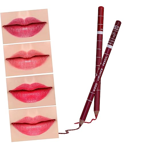 Homoyoyo 12stücke Lipliner-stifte Wasserfest Set Mit Stiften Für Lippen-make-up Einfach Aufzutragen Kein Austrocknen Natürliche Farbe Geeignet Für Damen Und Visagisten von Homoyoyo