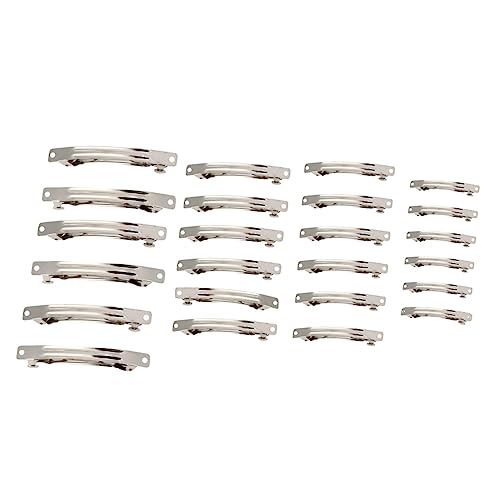 Homoyoyo 160 Stück Rechteckige Haarspangen Zubehör für DIY Haarschmuck für Mädchen und von Homoyoyo