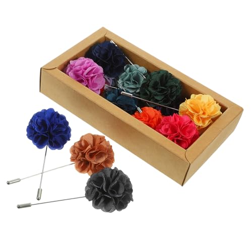 Homoyoyo 16Stücke Herren Anzug Zubehör Teiliges Corsage Brosche für Anzug Anstecknadeln für Hochzeiten Besondere Anlässe Hochwertige von Homoyoyo