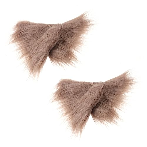 Homoyoyo Plüsch Tierohren Haarclips Flauschige Cosplay Haarschmuck Für Mädchen Für Partys Festivals Und Kostüme Kreative Accessoires Für Perfekten Look von Homoyoyo