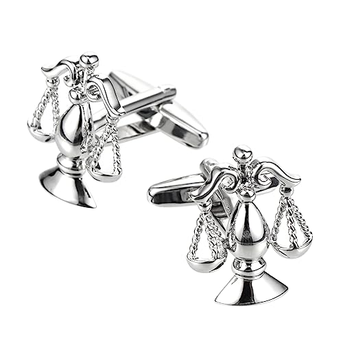 Homoyoyo 1Paar Kreative Balance Manschettenknöpfe Moderne Hemdmanschettenknöpfe Für Herren Stilvolle Modeaccessoires Für Formelle Anlässe Und Freizeit von Homoyoyo