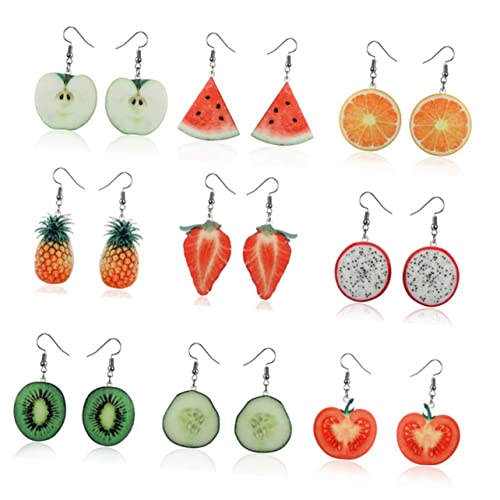Homoyoyo 1Paar Kreative Ohrringe Tomatenform für Frauen Dangle Ohrstecker Partys Alltagskleidung oder Besondere Anlässe Auffällig Langlebiges Material Homoyoyo 1Paar Kreative Ohrringe Tomatenform für Frauen Dangle Ohrstecker Partys Alltagskleidung oder Besondere Anlässe Auffällig Langlebiges Material von Homoyoyo