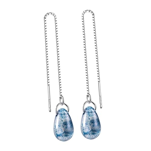 Homoyoyo 1Paar Ohrstecker Damen Wassertröpfchen Ohrringe Stilvolles Für Casual Festtagslooks Hochwertige Verarbeitung von Homoyoyo
