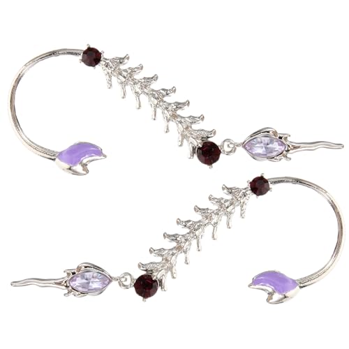 Homoyoyo 1Paar Retro Schlangenohrringe Ohrclips Ohrmanschetten Für Frauen Extravaganter Ohrschmuck Einzigartige Raupenform Hypoallergen Homoyoyo 1Paar Retro Schlangenohrringe Ohrclips Ohrmanschetten Für Frauen Extravaganter Ohrschmuck Einzigartige Raupenform Hypoallergen von Homoyoyo