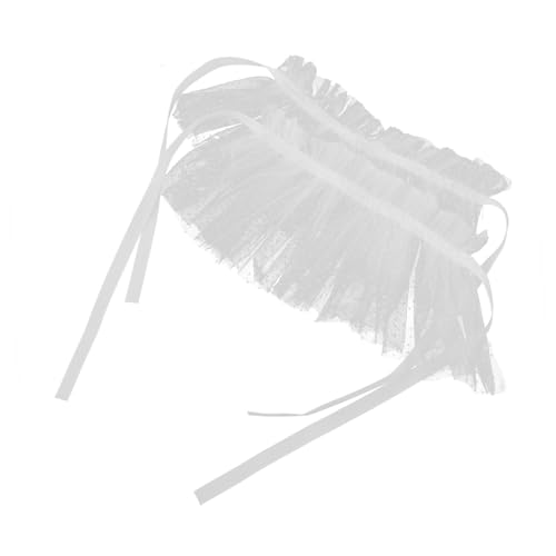 Homoyoyo 1Paar Weiße Armstulpen Mesh Kurze Handgelenkmanschetten Elastische Fake Ärmel Für Damen Vielseitige Accessoires Für Festliche Anlässe Elegantes Design von Homoyoyo