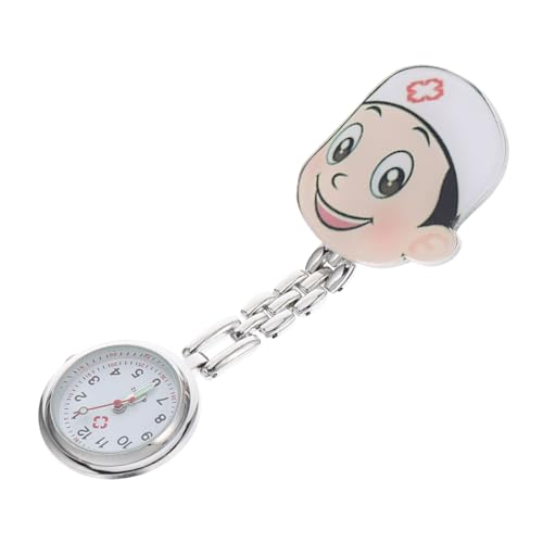 Homoyoyo 1Pc Krankenschwester Uhr Krankenschwestern Uhr Für Krankenschwestern Digital Gleiche Für Frauen Taschenuhr Krankenschwester Fob Uhr Legierung Weiß von Homoyoyo