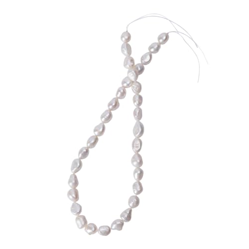 Homoyoyo 1Pc Perlenkette Perlen Halskette DIY Perlen Halskette Weiß von Homoyoyo