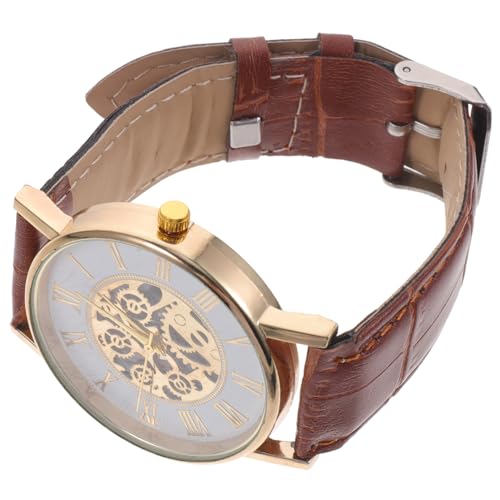 Homoyoyo 1Pc Quarzuhr Herren Armbanduhr Modische Unisex Uhren Herren Modeuhr Stilvolle Damen Damen Herren Businessuhr Casual Armbanduhr Automatik Herren Analog Lady Legierung von Homoyoyo