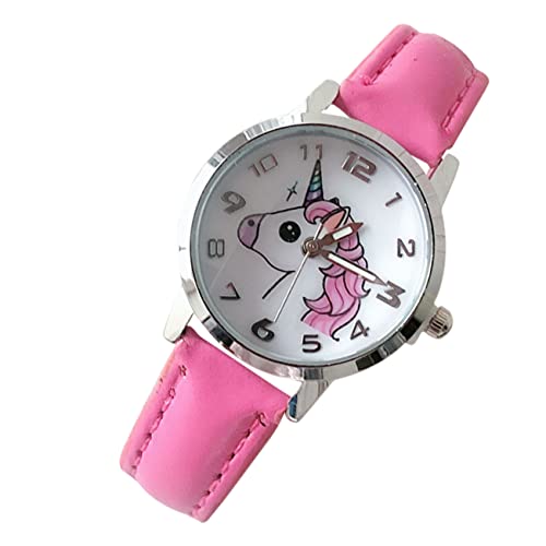 Homoyoyo Kinderarmbanduhr für Mädchen Quarzarmbanduhr mit Cartoon Design Freizeit Armbanduhr für Schüler und Leicht für Mädchen und Klassenkameraden von Homoyoyo