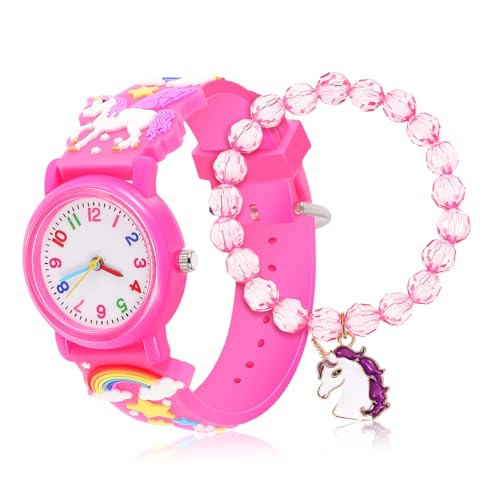 Homoyoyo 1satz Kinderuhr Und Einhorn-Armband Für Mädchen Digitale Armbanduhr Aus Sicheren Materialien Und Farbenfroh Für Geburtstage Und Feste von Homoyoyo