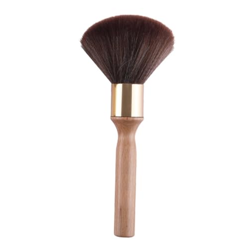 Homoyoyo Vintage Nylon Rasierpinsel für Männer 1Stück Friseurbürste mit Holzgriff Tragbar für Salon Zuhause Bartpflege Zubehör von Homoyoyo