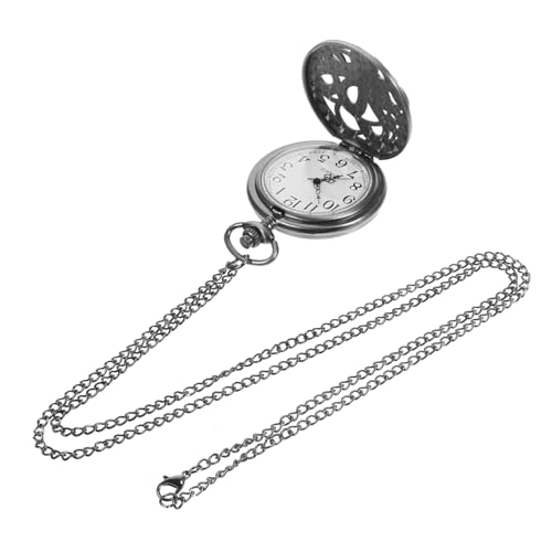 Homoyoyo 1stück Vintage Taschenuhr Mit Quartz- Große Arabische Zahlen Für An Retro Design Tragbar Für Verschiedene Anlässe Oder Geburtstag von Homoyoyo