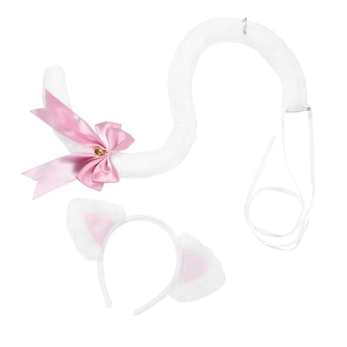 Homoyoyo Katzenohren Stirnband Mit Performance-kostüm Haarreif Für Maskerade Kopfschmuck Zubehör Für Party Und Rollenspiel von Homoyoyo