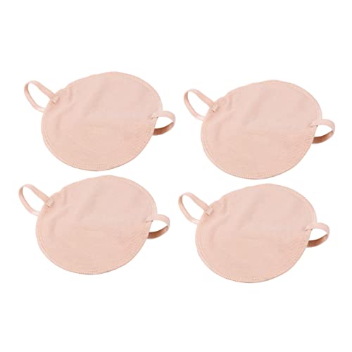Homoyoyo 2 Paare Baumwoll Achselpads Wiederverwendbare Schweißabsorption für Shirts Blusen Hüte Atmungsaktive und Geruchlose Unterarmpolster für Damen und Herren von Homoyoyo