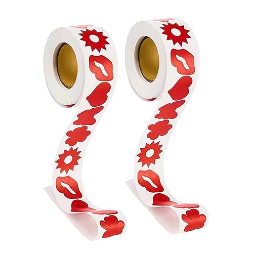 Homoyoyo 2 Rollen Körper Bräunungsaufkleber Abnehmbare Selbstklebende Sonnenbad Aufkleber für Gesicht und Hände pro Rolle für Kreative Körpergestaltung und Dekoration von Homoyoyo