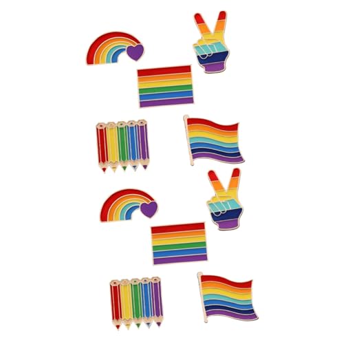 Homoyoyo 2 Sätze Anzug Corsage Regenbogen Emaille Für Stolz Broschennadel Dekorative Brustnadel Kleidung Accessoire Öltropfkorsage Legierung Colorful 5 Stücke * 2 Homoyoyo 2 Sätze Anzug Corsage Regenbogen Emaille Für Stolz Broschennadel Dekorative Brustnadel Kleidung Accessoire Öltropfkorsage Legierung Colorful 5 Stücke * 2 von Homoyoyo