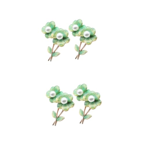 Homoyoyo 2 Sätze Farbige Blumenbrosche Für Damen Anstecknadel Perlen Mode Accessoire Für Kleidung Für Jacken Kleider Festivals Besondere Anlässe 2 Stück * 2 von Homoyoyo