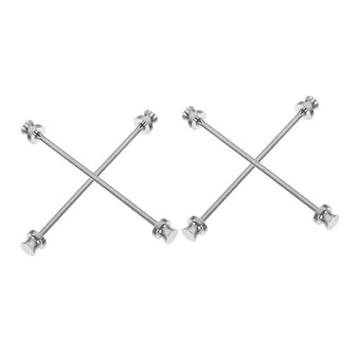 Homoyoyo 2 Sätze Herren Kragenstecker Krawattennadel Für Anstecknadel Für Formelle Anlässe Einfache Handhabung Langlebige Accessoire Für Hochzeiten Partys 2 Stück * 2 von Homoyoyo