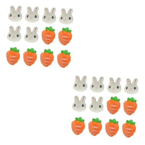 Homoyoyo 2 Sätze Karotten Broschen Teiliges Mini Anstecker Hochwertigem Für Anlässe Elegantes Zubehör Für Kleidung Taschen 12 Stücke * 2 von Homoyoyo