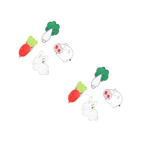 Homoyoyo 2 Sätze Teiliges Cartoon Metallbrosche Niedliche Anstecknadeln Schwein Radieschen Dekorative Corsage Für Hochzeiten Partys Vielseitige Modeaccessoires 4 Stück * 2 Homoyoyo 2 Sätze Teiliges Cartoon Metallbrosche Niedliche Anstecknadeln Schwein Radieschen Dekorative Corsage Für Hochzeiten Partys Vielseitige Modeaccessoires 4 Stück * 2 von Homoyoyo