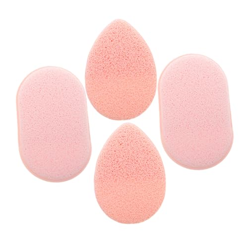 Homoyoyo 2 Sätze Teiliges Gesichtsschwamm Sanfter Peeling Schwamm aus Weichem Material Wiederverwendbarer Make Up Entferner und Gesichtsreiniger mit Praktischem Handschuh Design für von Homoyoyo