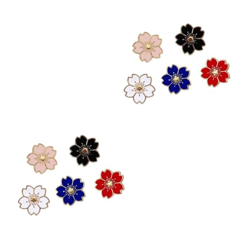 Homoyoyo 2 Sätze Teiliges Japanischer Anstecknadeln Für Kleidung Brustpin Verschiedenen Farben Für Kleider Taschen Hüte Schals Langlebig Sicher Zu Verwenden 5 Stück * 2 von Homoyoyo
