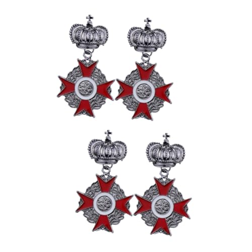 Homoyoyo 2 Sätze Vintage Broschen Für Männer Pack Broschen Für Kleidung Anstecknadeln Für Anzüge Pullover Ausdruck Von Individualität 2 Stück * 2 von Homoyoyo