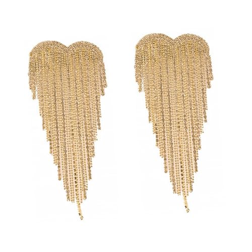 Homoyoyo 2 Stck. Kreative Glitzer Brosche mit Quaste für Damen Modisches Kleidung Accessoire für Hochzeiten Partys Besondere Anlässe für Look von Homoyoyo