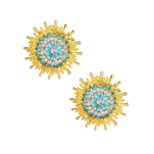 Homoyoyo 2 Stck. Rhinestone Brosche für Damen Stilvolle Blumenform Anstecknadel Kreatives Brustpin Accessoire für Outfits Partys Besondere Anlässe Homoyoyo 2 Stck. Rhinestone Brosche für Damen Stilvolle Blumenform Anstecknadel Kreatives Brustpin Accessoire für Outfits Partys Besondere Anlässe von Homoyoyo