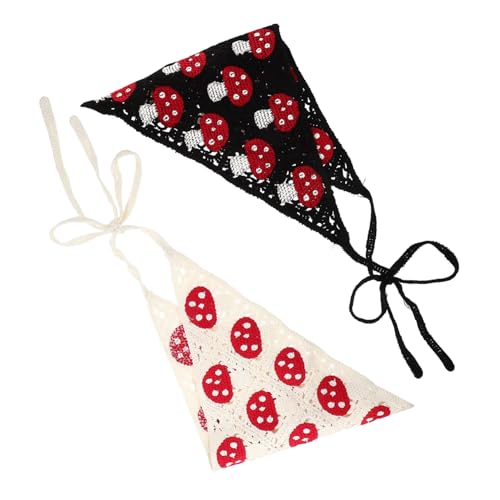 Homoyoyo 2 Stck. Strickend Dreieckshaarband Häkelstirnbänder Stirnband gehäkeltes Bandana Haarschals für Frauen Haarschal für Damen Stirnbänder für Frauen gehäkeltes Haarbandana Baumwolle Homoyoyo 2 Stck. Strickend Dreieckshaarband Häkelstirnbänder Stirnband gehäkeltes Bandana Haarschals für Frauen Haarschal für Damen Stirnbänder für Frauen gehäkeltes Haarbandana Baumwolle von Homoyoyo