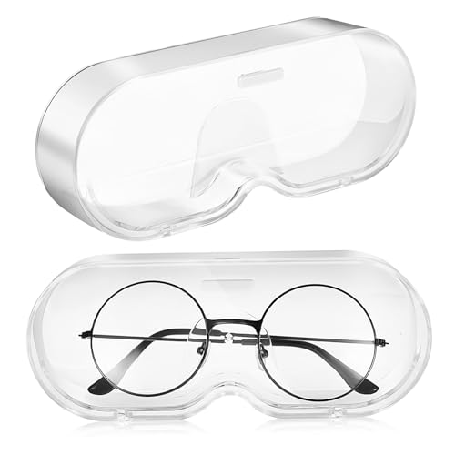 Homoyoyo 2stücke Brillen Aufbewahrungsbox Mit Trennwand Sonnenbrillen Organizer Für Reisen Tragbares Brillenetui Aus Robustem Kunststoff Platzsparend Für Zuhause Und Büro Homoyoyo 2stücke Brillen Aufbewahrungsbox Mit Trennwand Sonnenbrillen Organizer Für Reisen Tragbares Brillenetui Aus Robustem Kunststoff Platzsparend Für Zuhause Und Büro von Homoyoyo