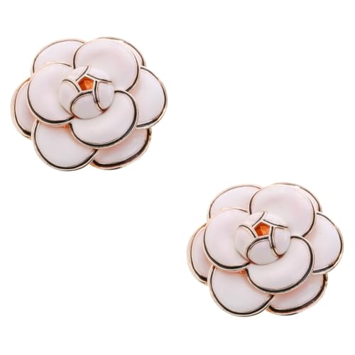 Homoyoyo 2 Stück Alloy Brosche für Damen Blüten Corsage Legierung Kleidung Accessoire für Hochzeiten Partys Geburtstagsfeiern Alltägliches von Homoyoyo