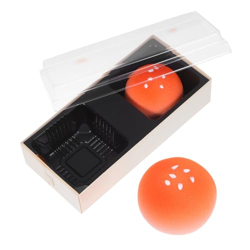Homoyoyo 2 Stück Beauty Makeup Sponge Puff Hamburger Brot Form Trockene Nasse Anwendung Schonend für Sensible Haut nicht Absorbierend Vielseitiger Foundation Blender Sanfte Make Up von Homoyoyo