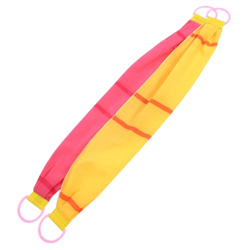 Homoyoyo 2 Stück Body Scrubber Rückenschrubber Doppelseitiges Peeling Handtuch für Dusche und Bad Leicht zur Hautreinigung und Sanften Körperpeeling bei Rücken Nacken Schultern von Homoyoyo