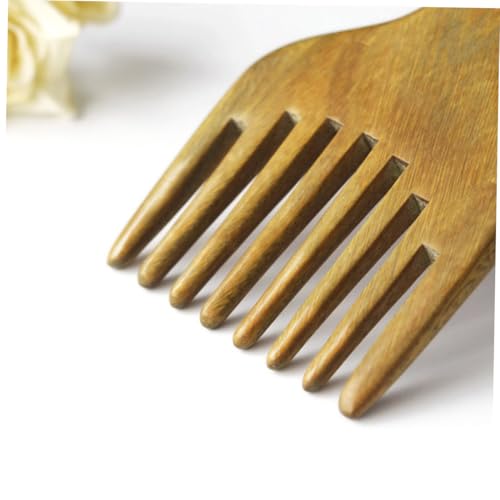 Homoyoyo 2 Stück Breiter Holzkamm aus Natürlichem Sandelholz Massagezinken Grobzahniger Entwirrkamm für Frauen Sanfte Kopfhautmassage und Schonendes Entwirren Kompakt und Tragbar Homoyoyo 2 Stück Breiter Holzkamm aus Natürlichem Sandelholz Massagezinken Grobzahniger Entwirrkamm für Frauen Sanfte Kopfhautmassage und Schonendes Entwirren Kompakt und Tragbar von Homoyoyo