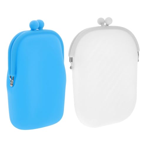 Homoyoyo 2stücke Silikon Geldbörse Für Damen Vielseitiger Kleiner Münzbeutel Für Reisen Outdoor-aktivitäten Und Shopping Für Münzen Karten Und Schlüssel von Homoyoyo