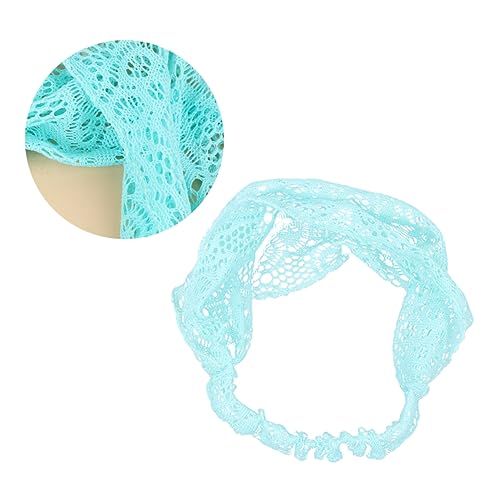 Homoyoyo 2 Stück Damen Haarschmuck aus Elastischer Spitze Haarbänder für Verschiedene Anlässe Geeignet für Alltag und Festliche Events Blau von Homoyoyo