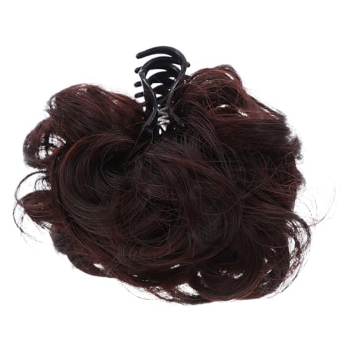 Homoyoyo 2 Stück Dutt Griff Clip In Space Buns Dutt Haarteil Für Frauen Fake Haarknoten Klauenclip Süße Clips Für Haare Haarknoten Roller Für Frauen von Homoyoyo