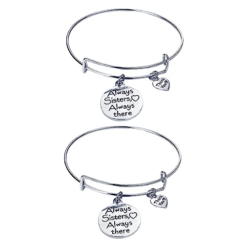 Homoyoyo 2stücke Armreif Zartes Armband Schicke Handgelenkkette Damenarmband Handgelenkschmuck Für Freundin Familie Selbertragen von Homoyoyo