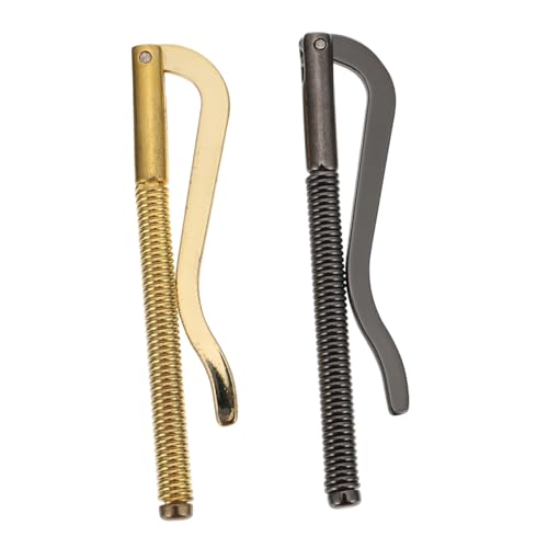 Homoyoyo 2stücke Bifold Geldbörse Aus Stoff Mit Federklammer Geldclip Für Herren Zum Aufbewahren Von Schecks Und Kreditkarten Leicht Und Platzsparend von Homoyoyo