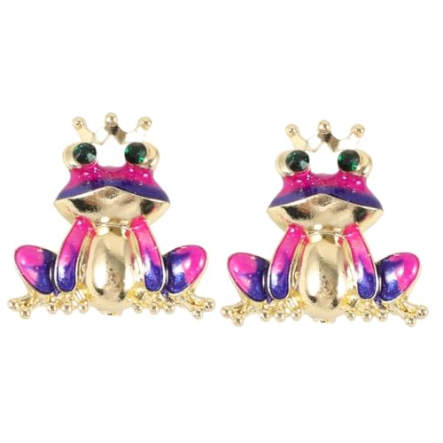 Homoyoyo 2 Stück Frosch Brosche Tiere lustig dekorativ Ornamente klein Hutstift Hutnadel für taillierte Hüte süße Froschnadel Brosche Pin-Ästhetik Zinklegierung Homoyoyo 2 Stück Frosch Brosche Tiere lustig dekorativ Ornamente klein Hutstift Hutnadel für taillierte Hüte süße Froschnadel Brosche Pin-Ästhetik Zinklegierung von Homoyoyo