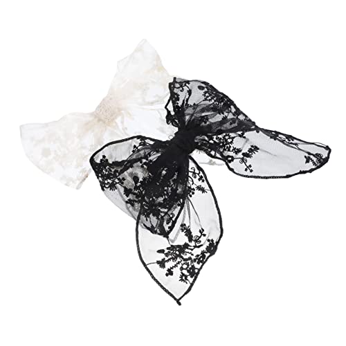 Homoyoyo 2stücke Vintage Haarschmuck Schleifen Für Damen Mädchen Haarschleifen Haarspangen Mit Bögen Großes Zubehör Für Hochzeit Geburtstag Party von Homoyoyo