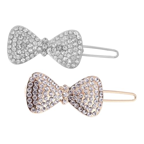 Homoyoyo 2stücke Strass Schleifen Haarklammern Hochzeit Haarschmuck Elegante Haarspangen Perlen Und Glitzer Für Frauen Und Mädchen Bei Besonderen Anlässen Homoyoyo 2stücke Strass Schleifen Haarklammern Hochzeit Haarschmuck Elegante Haarspangen Perlen Und Glitzer Für Frauen Und Mädchen Bei Besonderen Anlässen von Homoyoyo
