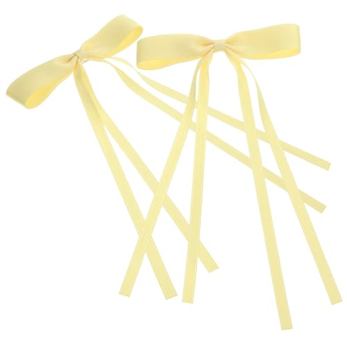 Homoyoyo 2 Stück Haarschleifen Clips aus Spitze Leichte Langlebige Haarspangen für Damen und Mädchen Rutschfestes Metall Design Geeignet für Hochzeit Geburtstag Party und Alltag Modisches von Homoyoyo