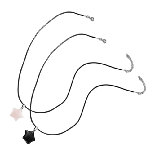 Homoyoyo 2stücke Sternkette Halskette Für Damen Mit Anhänger Filigranes Design Modische Halskette Halsschmuck Für Mädchen Frauen Homoyoyo 2stücke Sternkette Halskette Für Damen Mit Anhänger Filigranes Design Modische Halskette Halsschmuck Für Mädchen Frauen von Homoyoyo