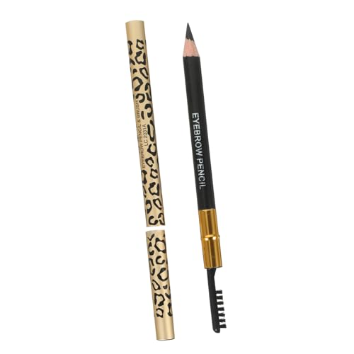 Homoyoyo 2 Stück Leopard Muster Augenbrauenstift mit Pinsel Profi Augenbrauen Makeup Stift und Bürste Schwarz Einfache Anwendung für Natürliche Augenbrauenfarbe Doppelseitiges Design für Homoyoyo 2 Stück Leopard Muster Augenbrauenstift mit Pinsel Profi Augenbrauen Makeup Stift und Bürste Schwarz Einfache Anwendung für Natürliche Augenbrauenfarbe Doppelseitiges Design für von Homoyoyo