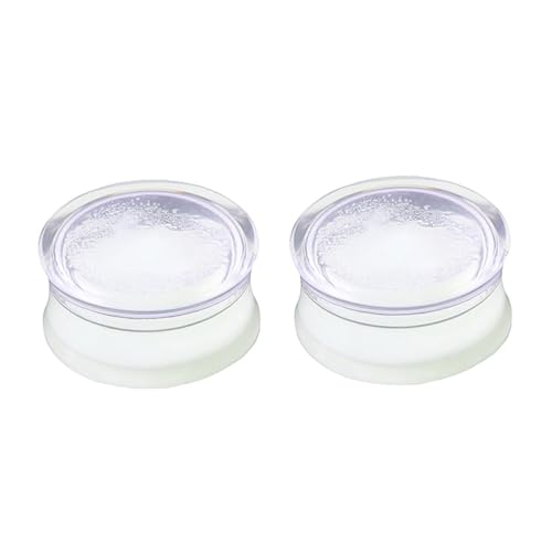 Homoyoyo 2 Stück Leuchtende Bolzenohrringe Frauen Ohrstecker Ohrschmuck Ohrdehner Ohr-Expander Weiß Homoyoyo 2 Stück Leuchtende Bolzenohrringe Frauen Ohrstecker Ohrschmuck Ohrdehner Ohr-Expander Weiß von Homoyoyo