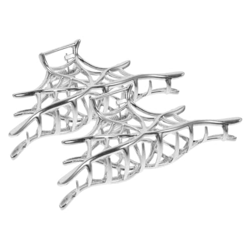 Homoyoyo 2 Stück Metall Haarklammern Spiderweb Haarspangen mit Festem Griff für Damen und Mädchen Dekorative Metall Haarklammer Langlebig und Stylisch für Vielseitiges Haarstyling von Homoyoyo